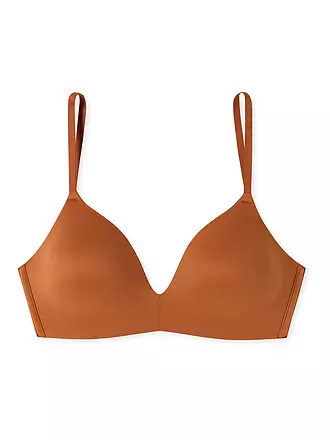 SCHIESSER | Soutien-gorge rembourré sans armatures "Invisible Soft" blanc | braun